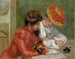 La Lettre - Pierre-Auguste Renoir — visning af kunstværket