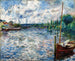 La Seine à Chatou - Pierre-Auguste Renoir — visning af kunstværket