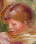 Tête de femme - Pierre-Auguste Renoir — visning af kunstværket