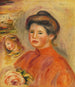 Têtes de femme Gabrielle - Pierre-Auguste Renoir — visning af kunstværket