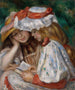 To piger der læser - Pierre-Auguste Renoir — visning af kunstværket