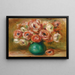 Vase af anemoner - Pierre-Auguste Renoir — indrammet kunstværk på væggen
