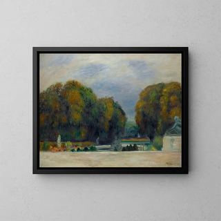 Versailles - Pierre-Auguste Renoir — indrammet kunstværk på væggen