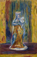 Jomfru og barn efter en fajance - Pierre-Auguste Renoir — visning af kunstværket