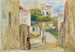 Vue de village, route de Cagnes - Pierre-Auguste Renoir — visning af kunstværket
