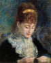 Woman Crocheting Femme faisant du crochet - Pierre-Auguste Renoir — visning af kunstværket