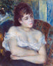 Kvinde i en lænestol - Pierre-Auguste Renoir — visning af kunstværket