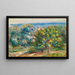 Esquisse de paysage du Midi - Pierre-Auguste Renoir — indrammet kunstværk på væggen