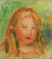 Studie af børnehoved - Pierre-Auguste Renoir — visning af kunstværket