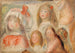 Studie af unge piger - Pierre-Auguste Renoir — visning af kunstværket