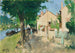 Le quai de la Croix Blanche, Saint-Mammès - Pierre-Eugène Montzin — visning af kunstværket