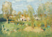 L'Entrée du village - Pierre-Eugène Montzin — visning af kunstværket