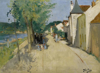 Quai Saint-Mammes - Pierre-Eugène Montzin — visning af kunstværket
