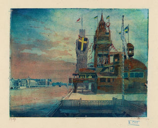 PierreMarcel Roy - Le pavillon de la Sude et Norvge.webp