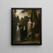 Portrait af Rutger Jan Schimmelpenninck og hans familie - Pierre-Paul Prud'hon — indrammet kunstværk på væggen