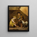 Chiots - Pierre-Paul Prud'hon — indrammet kunstværk på væggen
