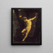 Le Zéphyr - Pierre-Paul Prud'hon — indrammet kunstværk på væggen