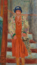 La robe rouge - Pierre Bonnard — visning af kunstværket
