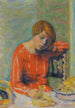 Le corsage rayé - Pierre Bonnard — visning af kunstværket