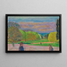 Le jardin public - Pierre Bonnard — indrammet kunstværk på væggen