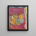 Les Raisins - Pierre Bonnard — indrammet kunstværk på væggen
