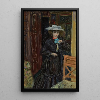 Pierre Bonnard - Marthe au chapeau blanc.webp