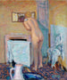 Nu foran et spejl - Pierre Bonnard — visning af kunstværket