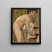 Nu - Pierre Bonnard — indrammet kunstværk på væggen