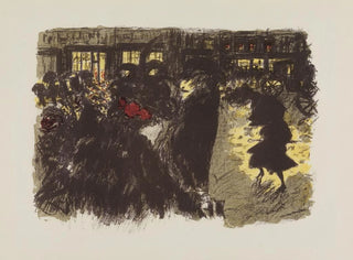 Place du Soir - Pierre Bonnard — visning af kunstværket