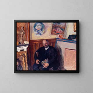 Pierre Bonnard - Portrait dAmbroise Vollard au chat.webp