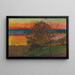 Solnedgang - Pierre Bonnard — indrammet kunstværk på væggen