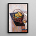 Le panier de fruits - Pierre Bonnard — indrammet kunstværk på væggen
