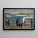 Le Golfe brumeous Ciel de Mistral - Pierre Bonnard — indrammet kunstværk på væggen