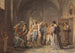 Jeanne d'Arc fanget i Rouen - Pierre Henri Révoil — visning af kunstværket