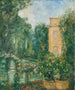 Vue af den smukke ø i Italien - Pierre Laprade — visning af kunstværket