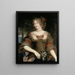 Françoise-Marguerite de Sévigné, grevinde af Grignan 1648-1705 - Pierre Mignard — indrammet kunstværk på væggen
