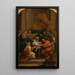 La Circoncision - Pierre Mignard — indrammet kunstværk på væggen