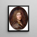 Moudre - Pierre Mignard — indrammet kunstværk på væggen