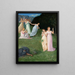 La Mort et les Jeunes Filles - Pierre Puvis de Chavannes — indrammet kunstværk på væggen