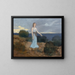 La Foi aux Grèves - Pierre Puvis de Chavannes — indrammet kunstværk på væggen