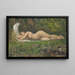 La Source - Pierre Puvis de Chavannes — indrammet kunstværk på væggen