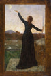 Le Ballon - Pierre Puvis de Chavannes — indrammet kunstværk på væggen