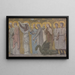 Procession de saints martyrs 3 - Pierre Puvis de Chavannes — indrammet kunstværk på væggen