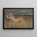 Tamaris - Pierre Puvis de Chavannes — indrammet kunstværk på væggen