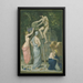Le Pressoir - Pierre Puvis de Chavannes — indrammet kunstværk på væggen