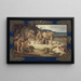 Arbejde - Pierre Puvis de Chavannes — indrammet kunstværk på væggen