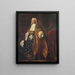 Portrait af Paul Hippolyte de Beauvillier hertug af Saint-Aignan 1684-1776 som ridder af Den Hellige Ånds-ordenen - Pierre Subleyras — indrammet kunstværk på væggen