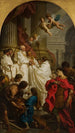La Messe de Saint Basile - Pierre Subleyras — visning af kunstværket