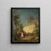 Fête de nuit aux Tuileries le 10 juin 1867 à l'occasion de la visite des souverains étrangers à l'exposition universelle - Pierre Tétar van Elven — indrammet kunstværk på væggen