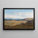 Vue d'un paysage alpin - Pierre Thuillier — indrammet kunstværk på væggen